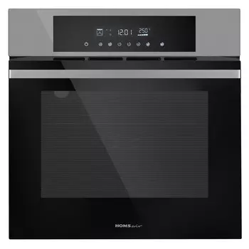 Духовой шкаф электрический встраиваемый HomSair OEH6010S 595 мм серебро (КА-00025304)