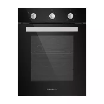 Духовой шкаф электрический встраиваемый HomSair OES456BK 420 мм черный (УТ000011108)
