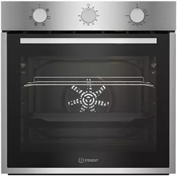 Духовой шкаф электрический встраиваемый Indesit IFE 2630 IX 560 мм серебро (543558)