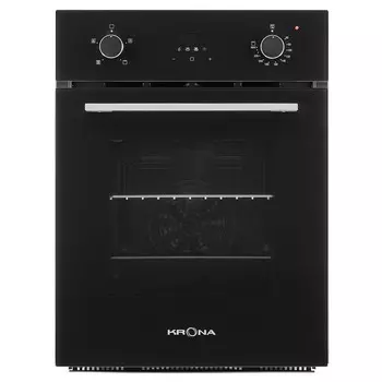 Духовой шкаф электрический встраиваемый Krona Lazio 447 мм черный (КА-00001273)
