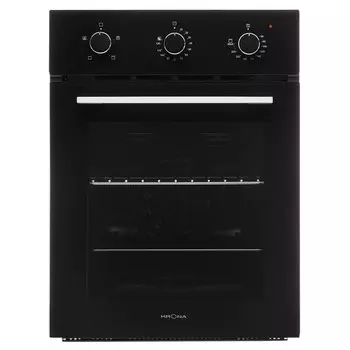 Духовой шкаф электрический встраиваемый Krona Linde 45 BL 447 мм черный (КА-00006501)