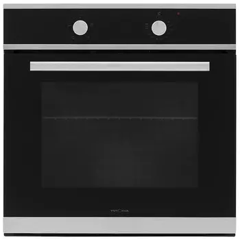 Духовой шкаф электрический встраиваемый Krona Pronto 60 S G2 594 мм черный/нержавеющая сталь (КА-00006173)