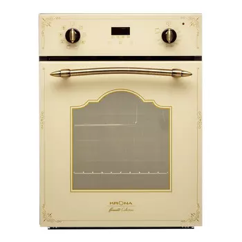 Духовой шкаф электрический встраиваемый Krona Tenero 447 мм слоновая кость (26338)