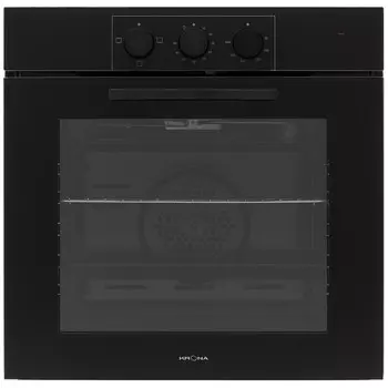 Духовой шкаф электрический встраиваемый Krona Vollmond 60 BL-Bl 595 мм черный (КА-00009436)