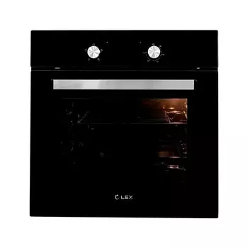 Духовой шкаф электрический встраиваемый Lex EDM 040 595 мм черный (CHAO000311)