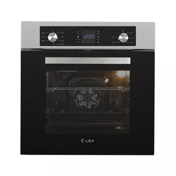 Духовой шкаф электрический встраиваемый Lex EDM 071 595 мм серый (CHAO000371)