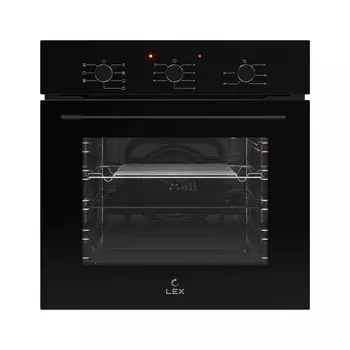Духовой шкаф электрический встраиваемый Lex EDM 075 BBL 595 мм черный (CHAO000402)