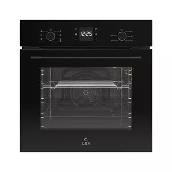 Духовой шкаф электрический встраиваемый Lex EDM 076 BBL 595 мм черный (CHAO000404)