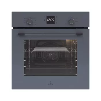 Духовой шкаф электрический встраиваемый Lex EDM 076 GR 595 мм серый (CHAO000405)