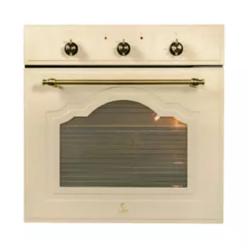 Духовой шкаф электрический встраиваемый Lex EDM 076C IV 595 мм слоновая кость (CHAO000385)
