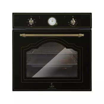 Духовой шкаф электрический встраиваемый Lex EDM 077C BL 595 мм черный (CHAO000387)