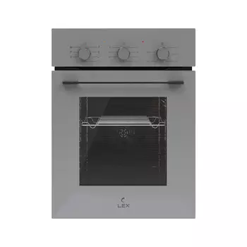 Духовой шкаф электрический встраиваемый Lex EDM 4575 GR 450 мм серый (CHAO000438)