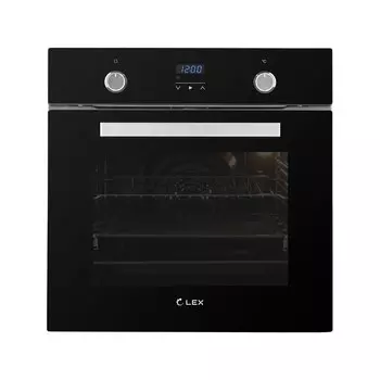 Духовой шкаф электрический встраиваемый Lex EDP 093 595 мм черный (CHAO000315)