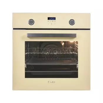 Духовой шкаф электрический встраиваемый Lex EDP 093 595 мм кремовый (CHAO000324)