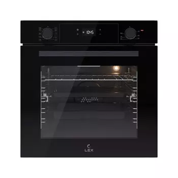 Духовой шкаф электрический встраиваемый Lex EDP 610 BL 595 мм черный (TRFE100020)