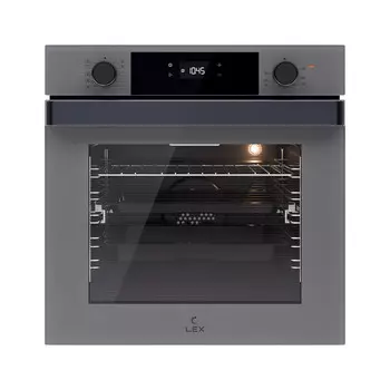 Духовой шкаф электрический встраиваемый Lex EDP 610 GR Wide Series 595 мм серый (TRFE100025)