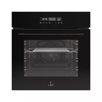 Духовой шкаф электрический встраиваемый Lex EDS 100 BBL 595 мм черный (CHAO000408)