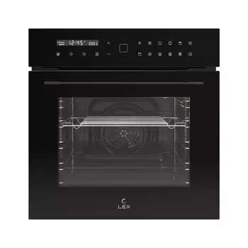 Духовой шкаф электрический встраиваемый Lex EDS 101 BBL 595 мм черный (CHAO000411)