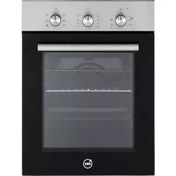 Духовой шкаф электрический встраиваемый MBS DE-452 594 мм черный/металлик