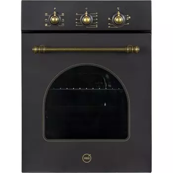 Духовой шкаф электрический встраиваемый MBS DE-453BL 594 мм черный