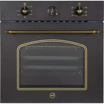 Духовой шкаф электрический встраиваемый MBS DE-606BL 594 мм черный