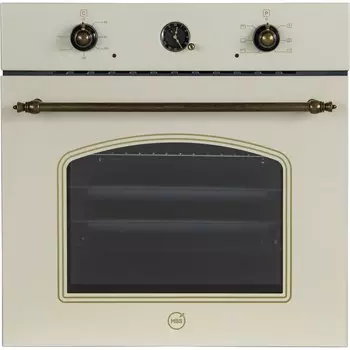 Духовой шкаф электрический встраиваемый MBS DE-606IV 594 мм слоновая кость