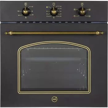 Духовой шкаф электрический встраиваемый MBS DE-607BL 594 мм черный