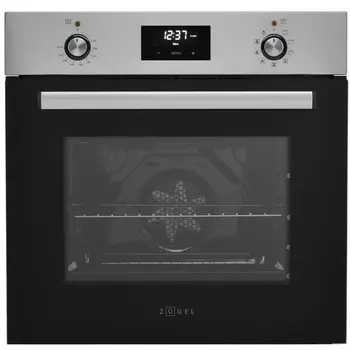 Духовой шкаф электрический встраиваемый Zugel ZO А2708 X 595 мм нержавеющая сталь