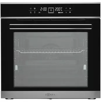 Духовой шкаф электрический встраиваемый Zugel ZOE601X 598 мм нержавеющая сталь