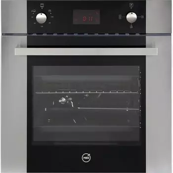 Духовой шкаф газовый встраиваемый MBS DG-602 594 мм черный/металлик