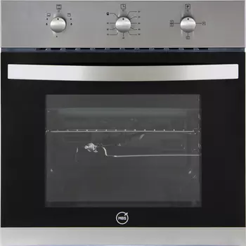Духовой шкаф газовый встраиваемый MBS DG-604 594 мм черный/металлик