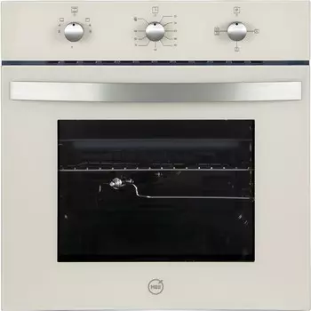 Духовой шкаф газовый встраиваемый MBS DG-604IV 594 мм слоновая кость