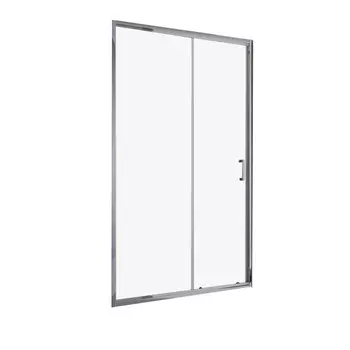 Душевая дверь BelBagno Uno-195 стекло прозрачное 160х195 см профиль хром 5 мм раздвижная (UNO-195-BF-1-160-C-Cr)