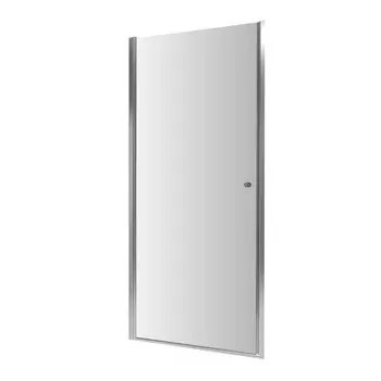 Душевая дверь Dolphin TN-03 стекло прозрачное 90х195 см профиль хром 6 мм распашная (54930309-11)