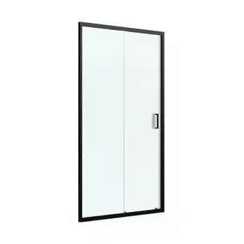 Душевая дверь Domani-Spa DoorCube стекло матовое 100х190 см профиль черный 5 мм раздвижная (DS04DCb100L0M00.Gt-Black)