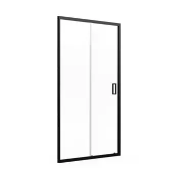 Душевая дверь Domani-Spa DoorCube стекло прозрачное 100х190 см профиль черный 5 мм раздвижная (DS04DCb100L0Cl00.Gt-Black)