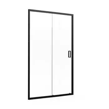 Душевая дверь Domani-Spa DoorCube стекло прозрачное 120х190 см профиль черный 5 мм раздвижная (DS04DCb120L0Cl00.Gt-Black)