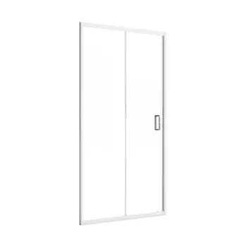 Душевая дверь Domani-Spa DoorCube стекло прозрачное 100х190 см профиль белый 5 мм раздвижная (DS04DCb100L0Cl00.W)