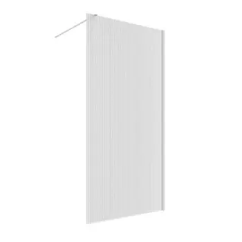 Душевая перегородка RGW WA 08 хром 100х195 см стекло рифленое 8 мм