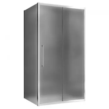 Душевой уголок Abber Schwarzer Diamant хром 140х85х195 см прямоугольник стекло матовое 6 мм (AG30140MH-S85M)