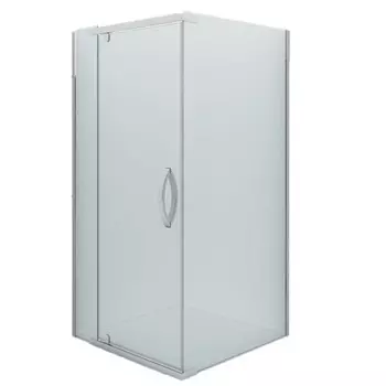 Душевой уголок Alex Baitler AB-2 хром 100х100х200 см квадрат стекло прозрачное 8 мм