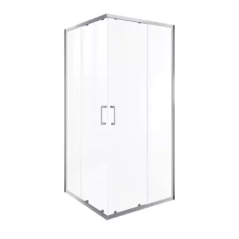 Душевой уголок Good Door Lite CR-90-C-CH хром 90х90х190 см квадрат стекло прозрачное 5 мм (ЛТ00005)