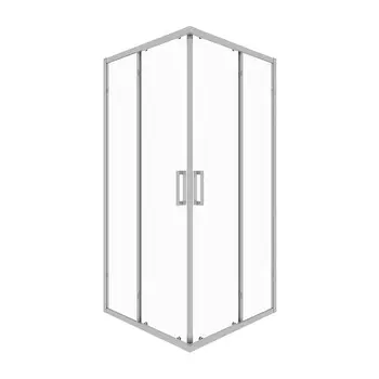 Душевой уголок Ulitka Safari хром 90х90х195 см квадрат стекло прозрачное 6 мм (74104168)