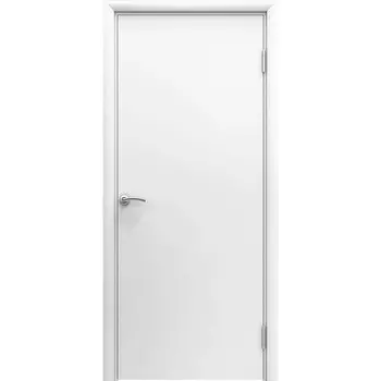 Дверь межкомнатная AquaDoor 900х2000 мм влагостойкая ПВХ белый глухая