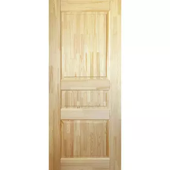 Дверь межкомнатная ДГФ-3Ф-2 800х2000 мм массив без покрытия глухая