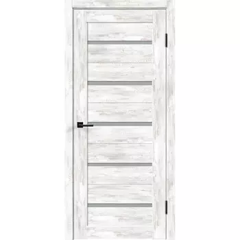 Дверь межкомнатная Duplex 800х2000 мм ПВХ ель альпийская со стеклом