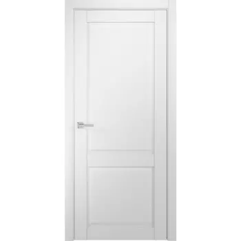 Дверь межкомнатная Классик 02 800х2000 мм финишпленка белый шелк глухая