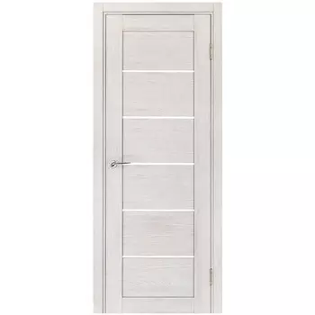 Дверь межкомнатная Легно-22 800х2000 мм ПВХ нордик оак со стеклом