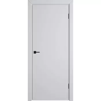 Дверь межкомнатная Ньюта 700х2000 мм эмаль светло-серая глухая