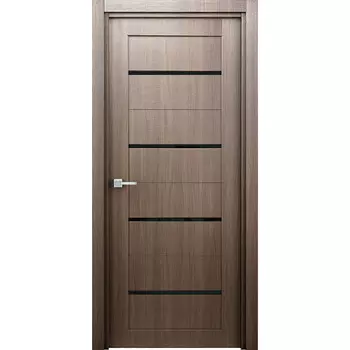 Дверь межкомнатная Орион 800х2000 мм финишпленка золотая ольха с декоративной вставкой